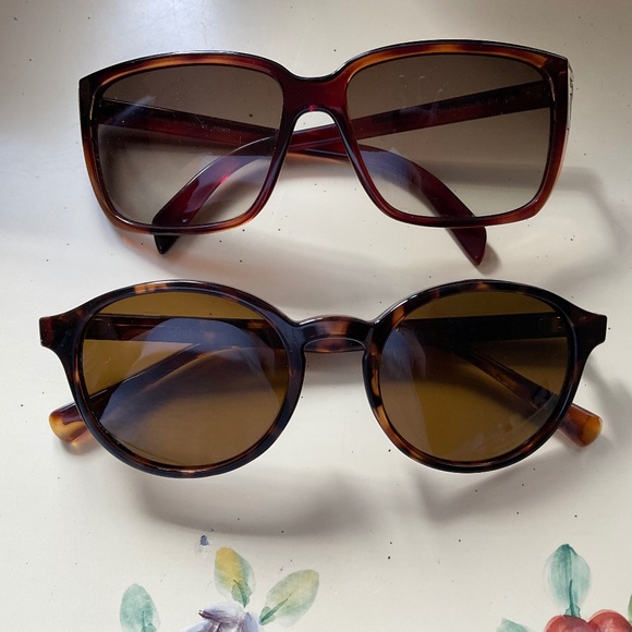 Cole Han and Fendi Womens sunglasses, brown ,used. - Picture 1 of 7